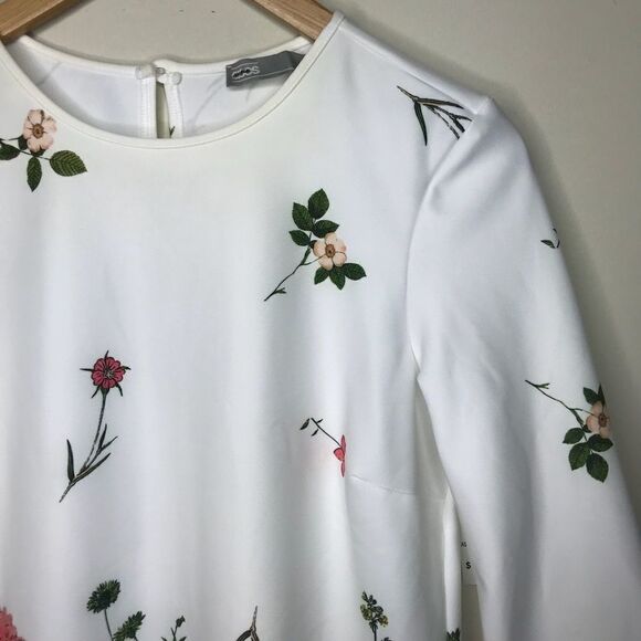 Asos Sz 4 Floral Print Dress NWT - Picture 1 of 8